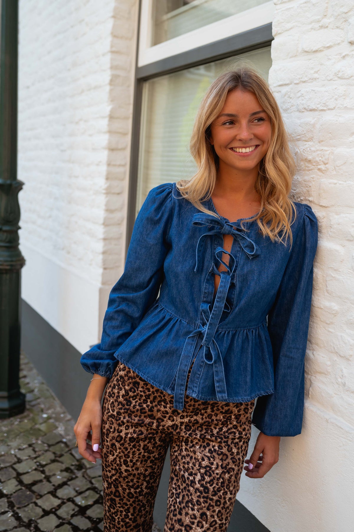 Denim Nyma Blouse
