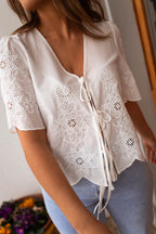 Ecru Laure Blouse