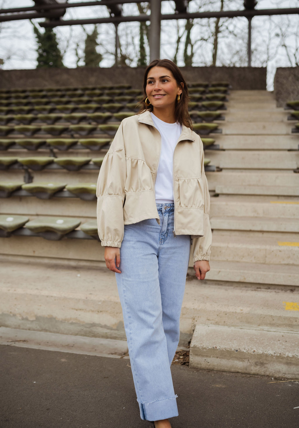 Beige Celma Jacket