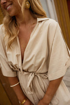 Beige Nellie Dress