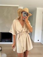 Beige Nellie Dress