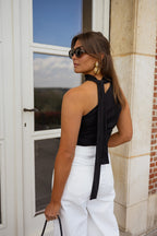 Black Coralie Top
