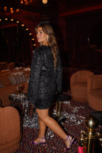 Black Ondine Blouse