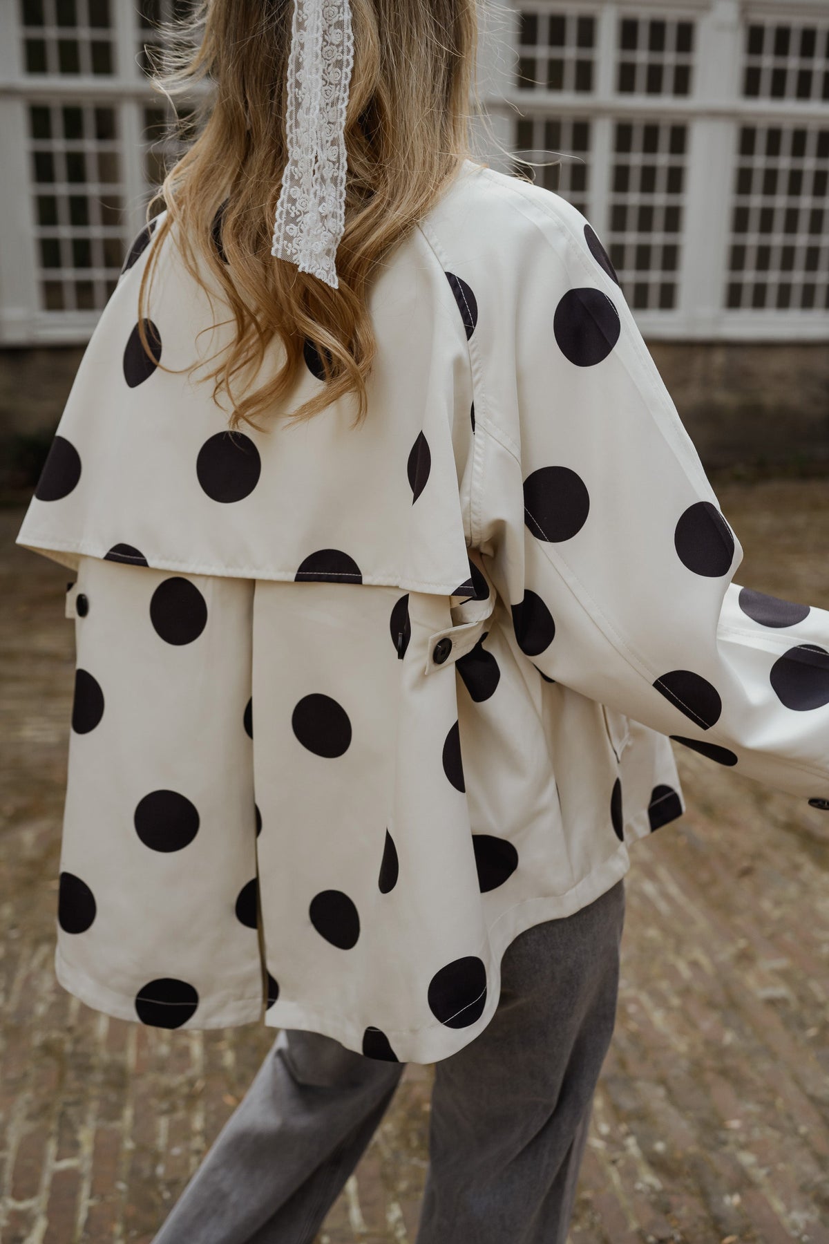 Black Polka Dot Leonard Jacket