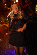 Black Timmy Blouse