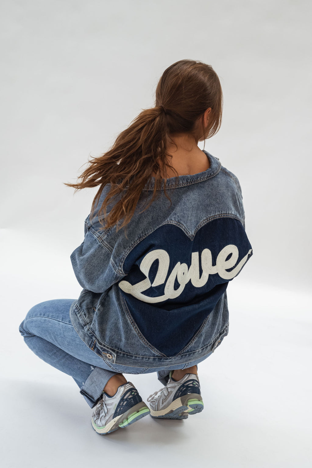 Blue Denim Helmi Jacket