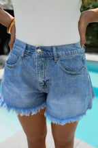 Blue Denim Lilian Shorts