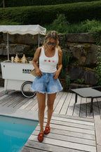 Blue Denim Lilian Shorts