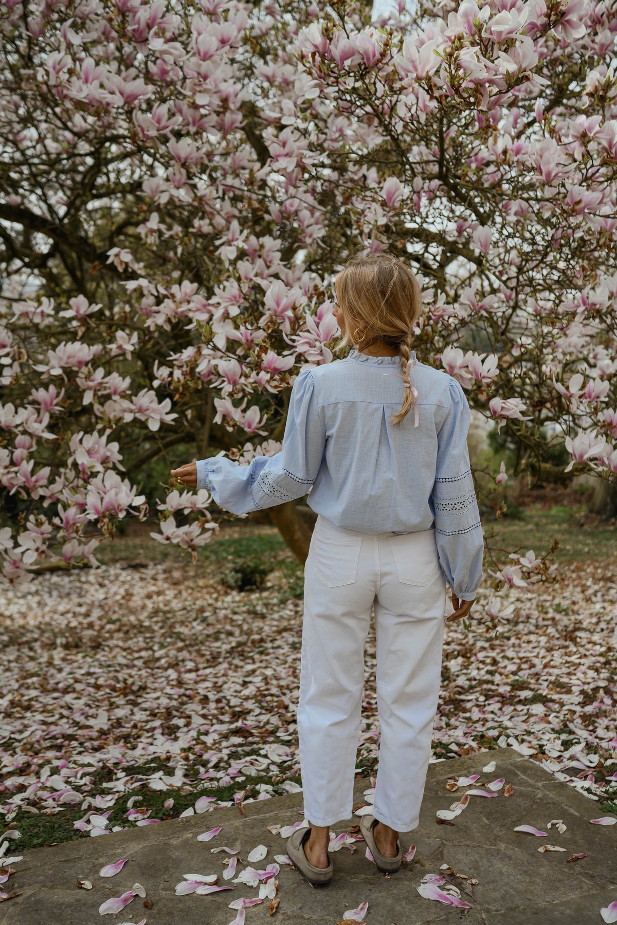 Blue Grain Blouse