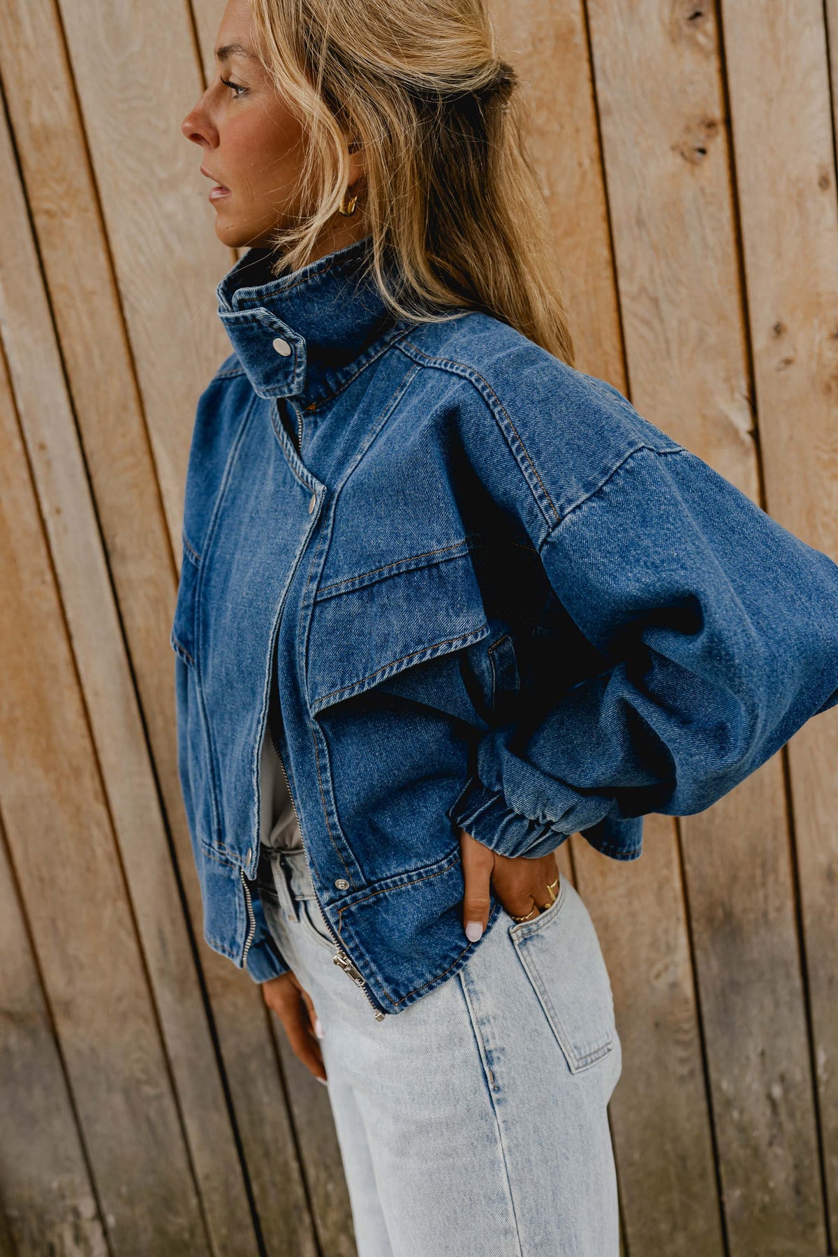 Blue Denim Justine Jacket