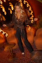 Brown Anabel Blouse