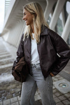 Burgundy Omer Jacket