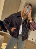 Burgundy Omer Jacket
