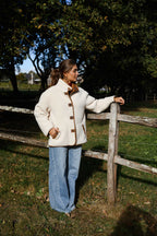 Camel Shearling Ninho Coat