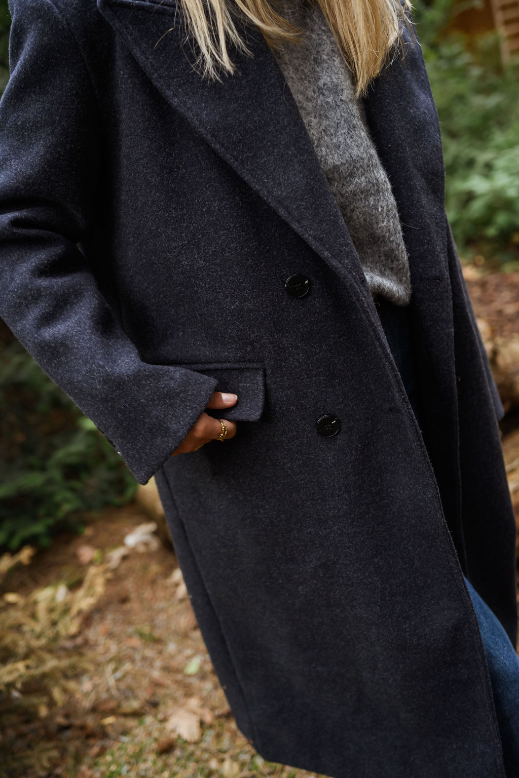 Charcoal Grey Blake Coat