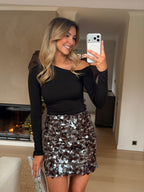 Chocolate Alizee Blouse