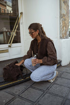 Chocolate Grain Blouse