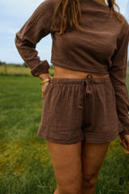 Chocolate Lilo Shorts