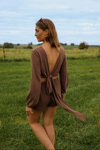 Chocolate Maisie Blouse