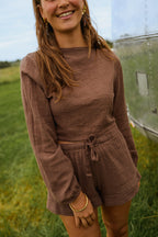 Chocolate Maisie Blouse