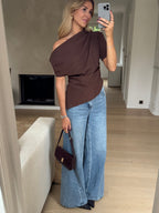 Chocolate Maria Blouse