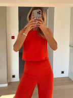 Coral Helga Top