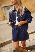 Dark Blue Denim Roma Jacket