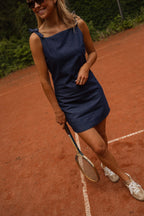 Dark Blue Melodie Denim Dress