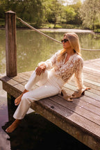 Ecru Dalia Blouse