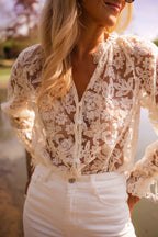 Ecru Dalia Blouse