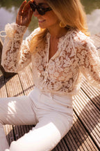 Ecru Dalia Blouse