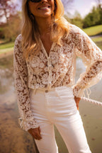Ecru Dalia Blouse