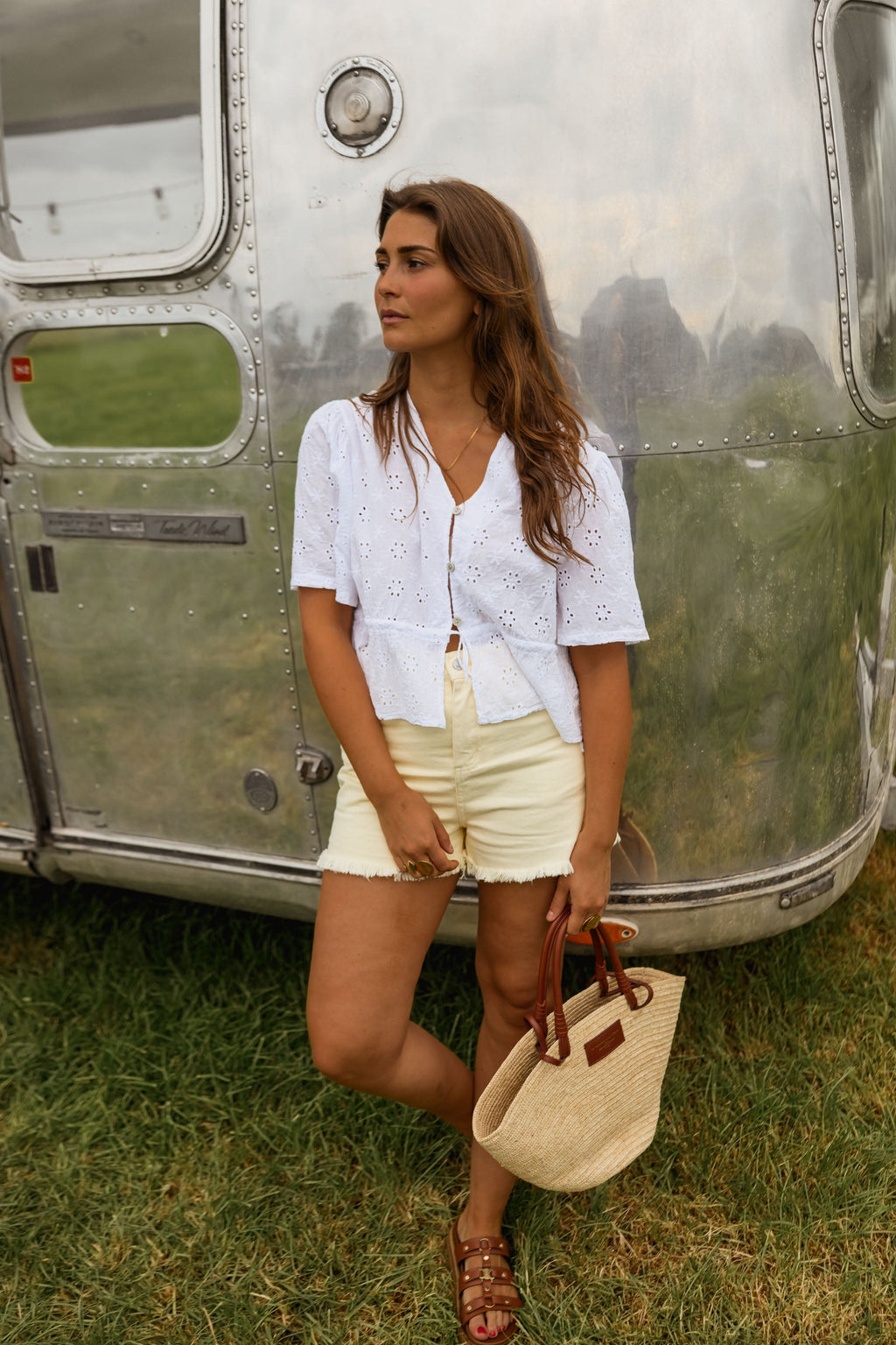 Ecru Harmony Blouse
