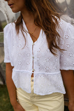 Ecru Harmony Blouse