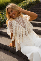 Ecru Lace Cathy Blouse