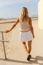 Ecru Louane Crochet Top