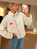 Ecru Marisa Fleece Jacket
