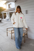 Ecru Marisa Fleece Jacket