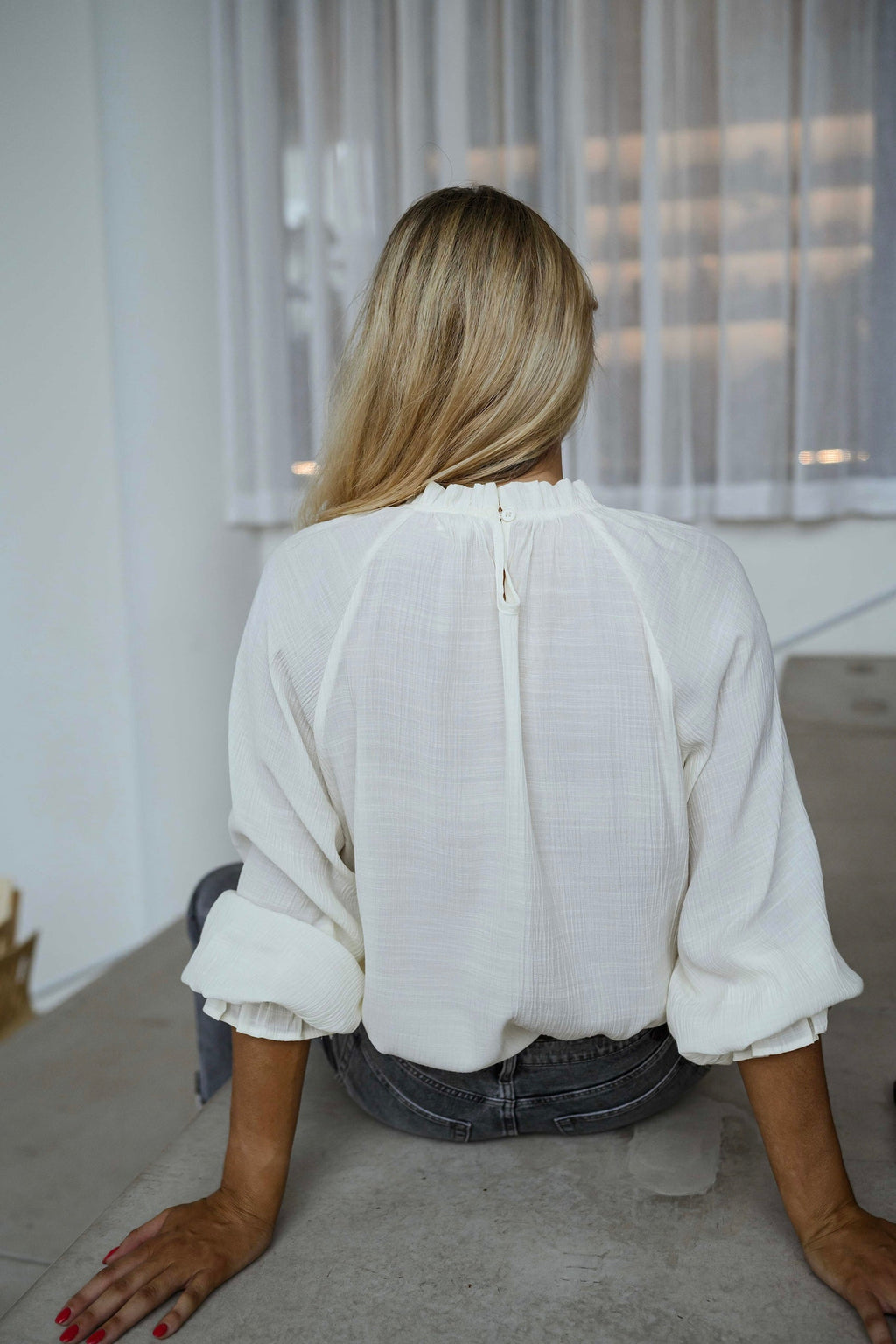 Ecru Meggy Blouse