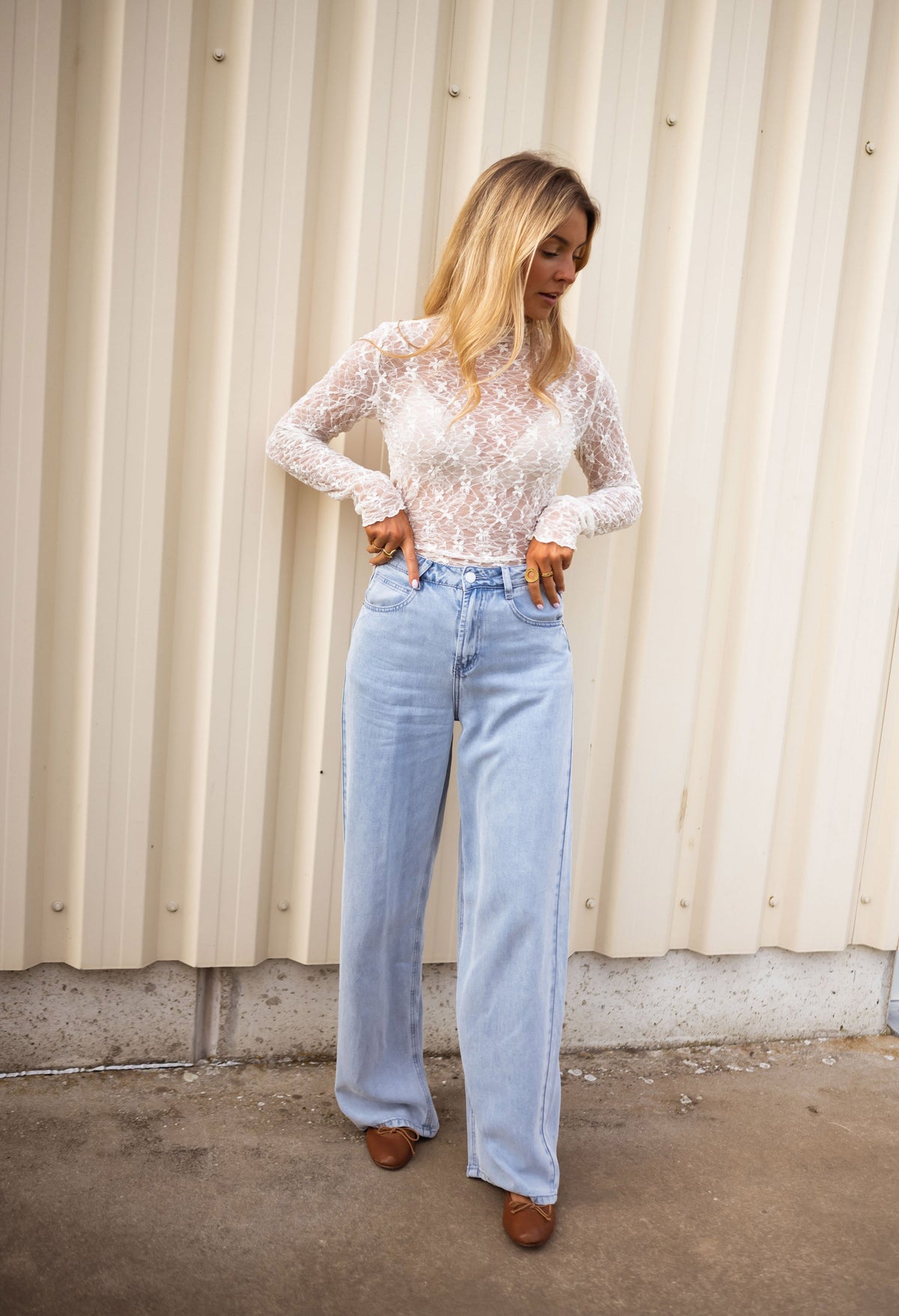 Ecru Nidia Blouse