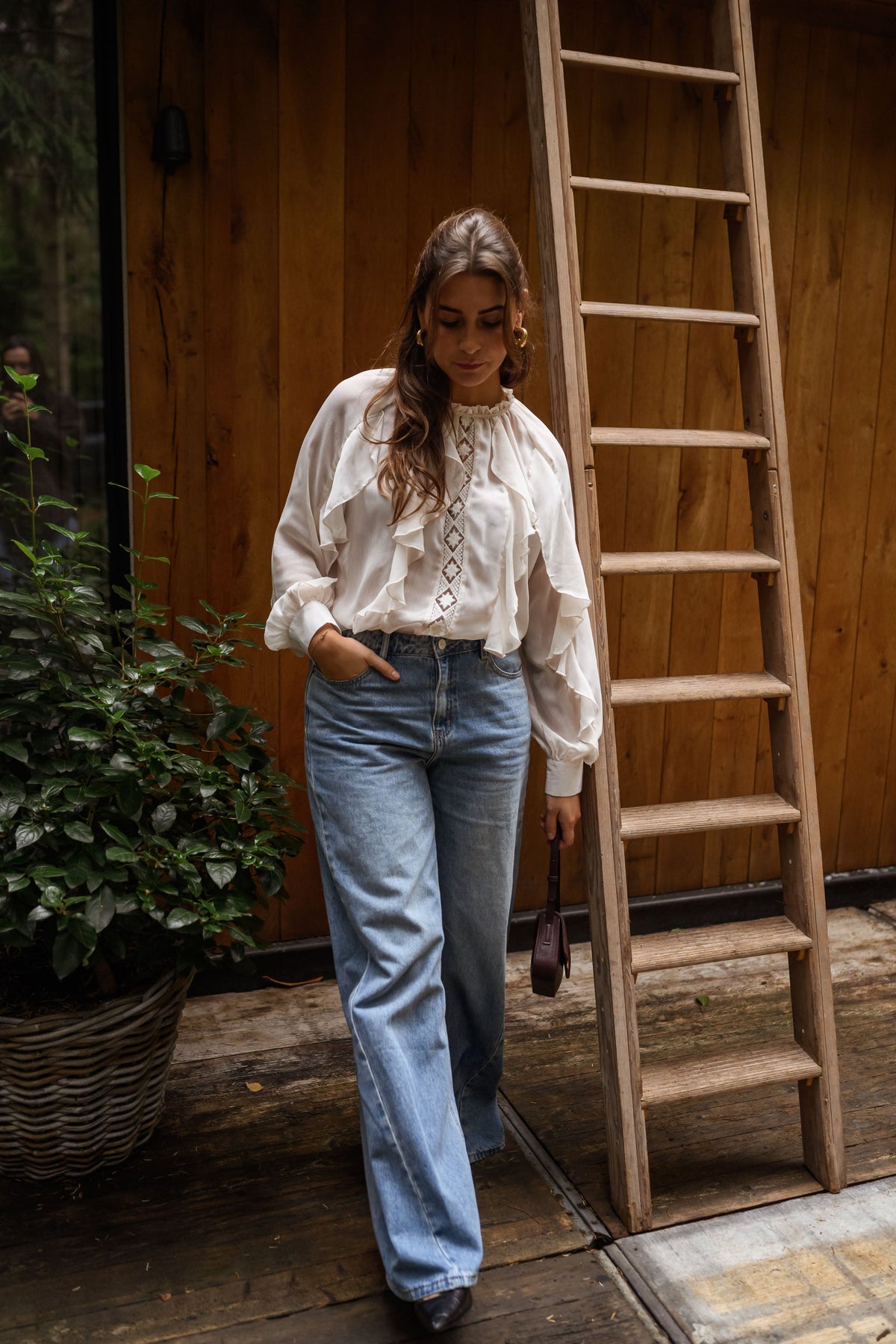 Ecru Sasou Blouse