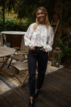 Ecru Sasou Blouse