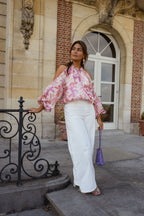 Floral Jeff Blouse