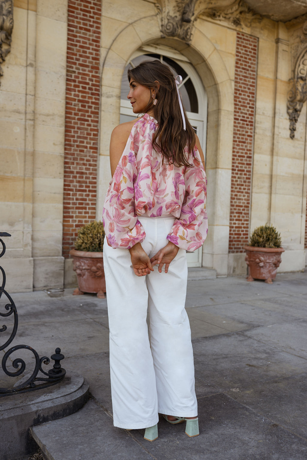 Floral Jeff Blouse