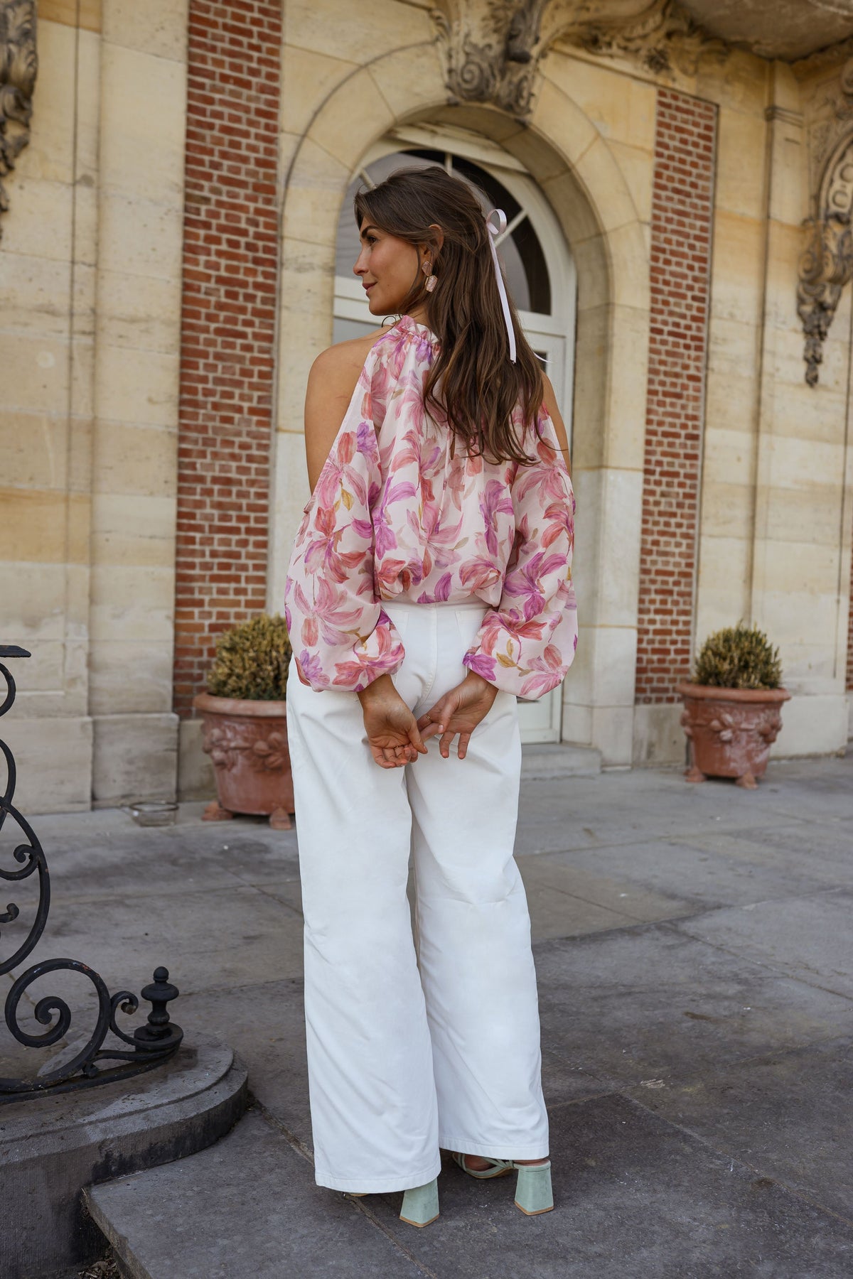 Floral Jeff Blouse