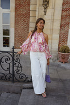 Floral Jeff Blouse