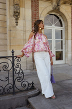 Floral Jeff Blouse