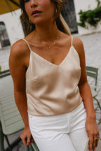 Gold Clam Top