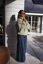 Green Ava Fleece Jacket
