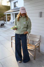 Green Ava Fleece Jacket